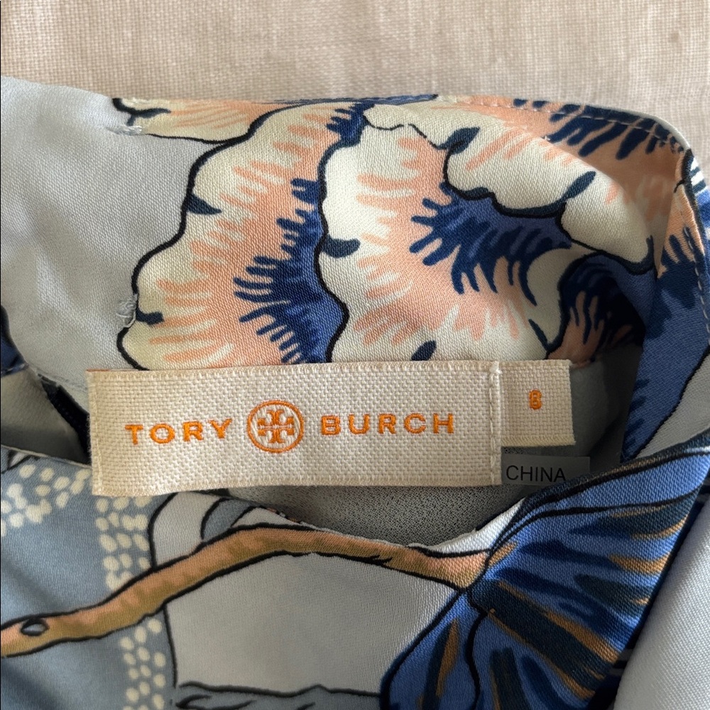 Tory Burch size 8 Margaret midi dress - Picture 8 of 9